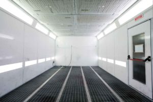 a plus collision paint booth